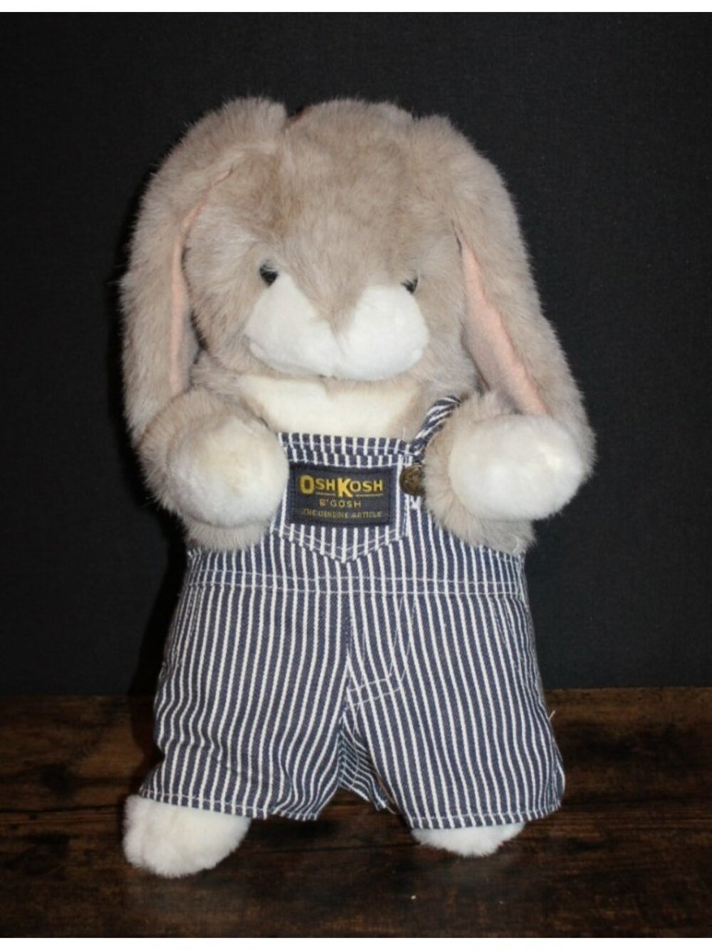 Dayton Hudson Marshall Fields 12" Petey Bunny Plush Osh Kosh Rabbit 1992 NEW